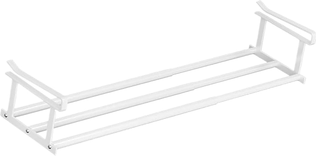 Adjustable Expandable Kitchen Hanging Storage Rack | Cabinet Organizer for Cups, Bowls, Utensils, and More