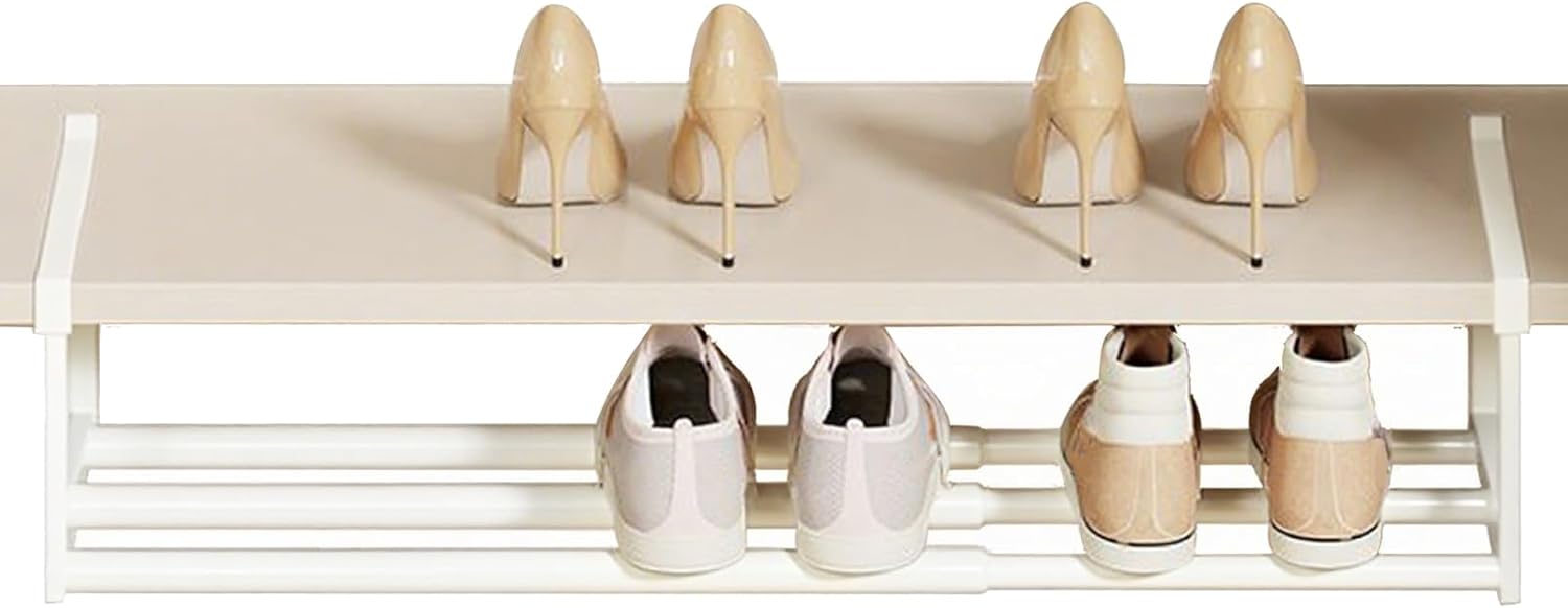 Adjustable Expandable Kitchen Hanging Storage Rack | Cabinet Organizer for Cups, Bowls, Utensils, and More