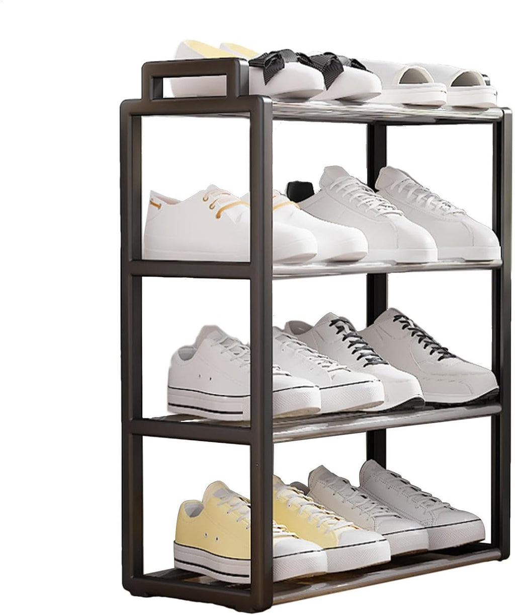 Multi-Purpose 3-Tier Shoe Rack Storage Organizer with Handles – Space-Saving and Durable Design