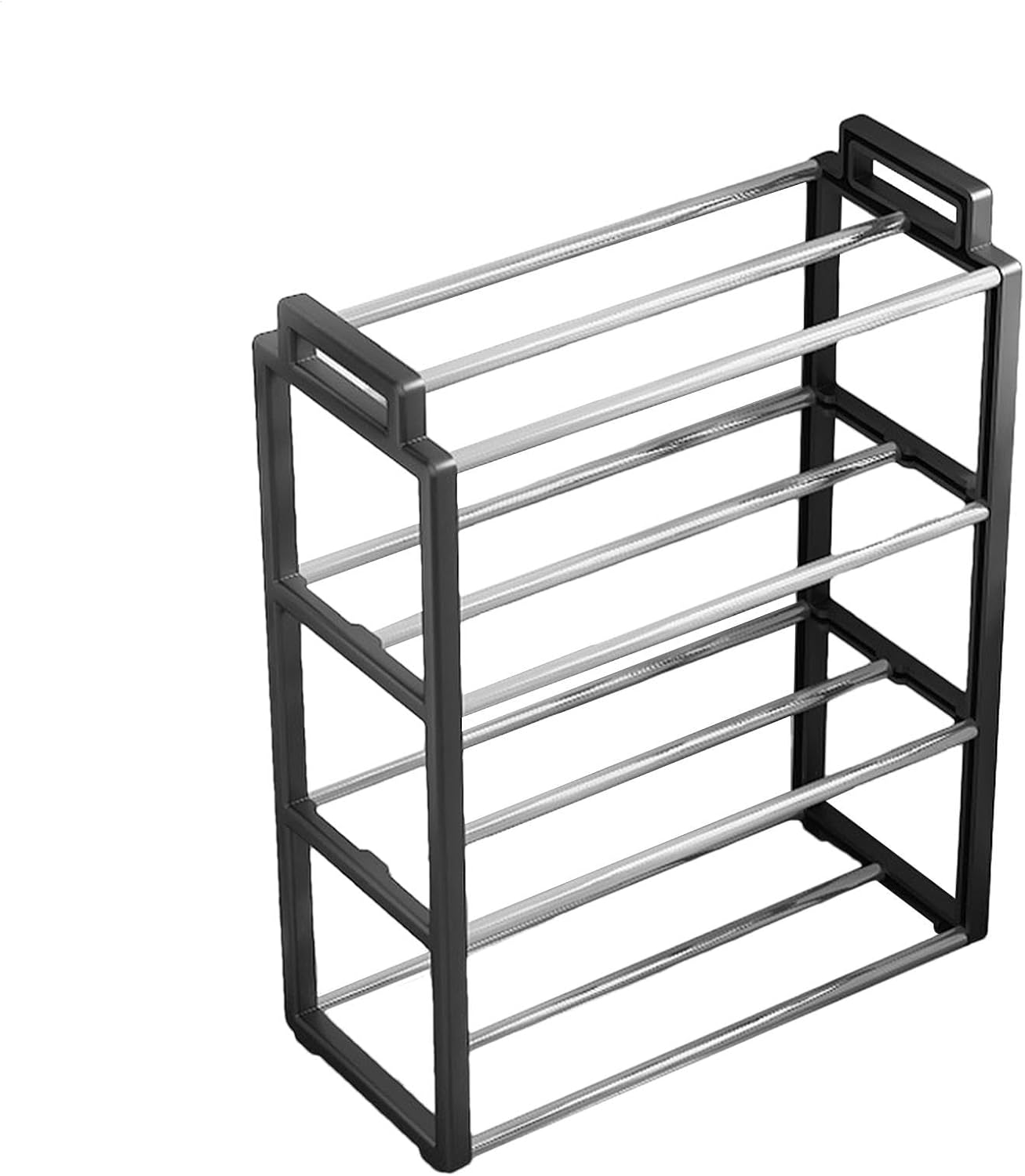 Multi-Purpose 3-Tier Shoe Rack Storage Organizer with Handles – Space-Saving and Durable Design